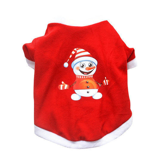 Pet Dog Winter Christmas Dog Clothes for Large Dogs Girl Print Plush Clothes Dog Warm Clothes Big Dog Pet Dog Long Sleeve Top Puppies Clothes for Boy Dogs Small Dogs Clothes for Winter Winter Dog